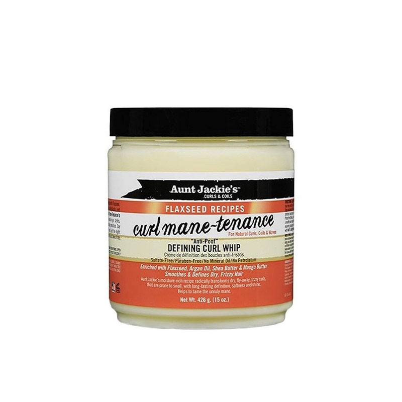 Creme de Mane Tenance Tenance Flaxseed Curl - Aunt Jackie's