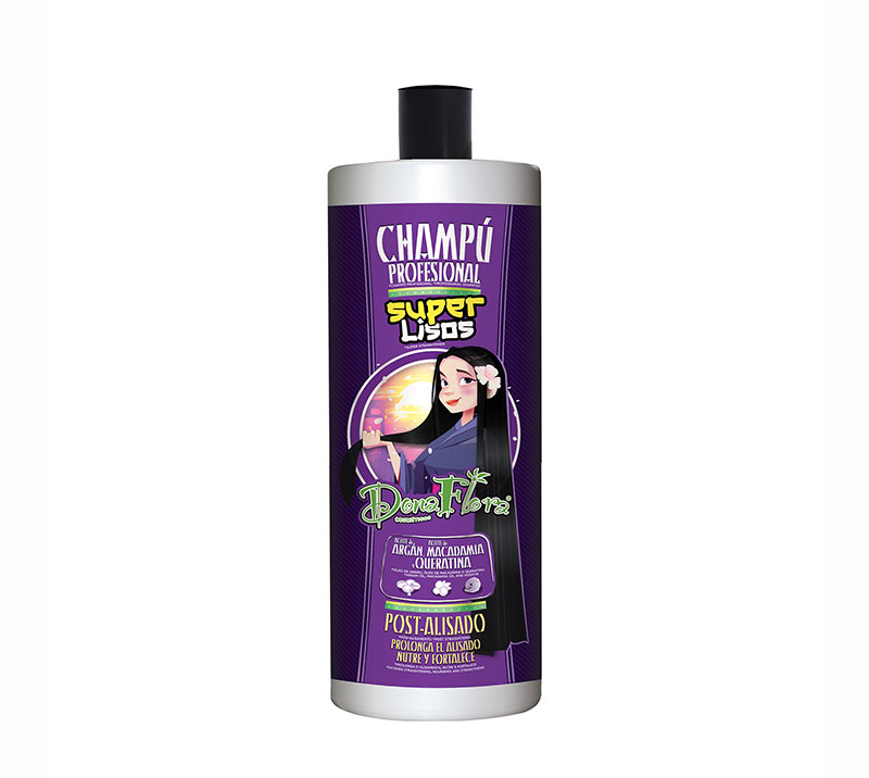 Shampoo Super Lisos 1000ml - Dona Flora