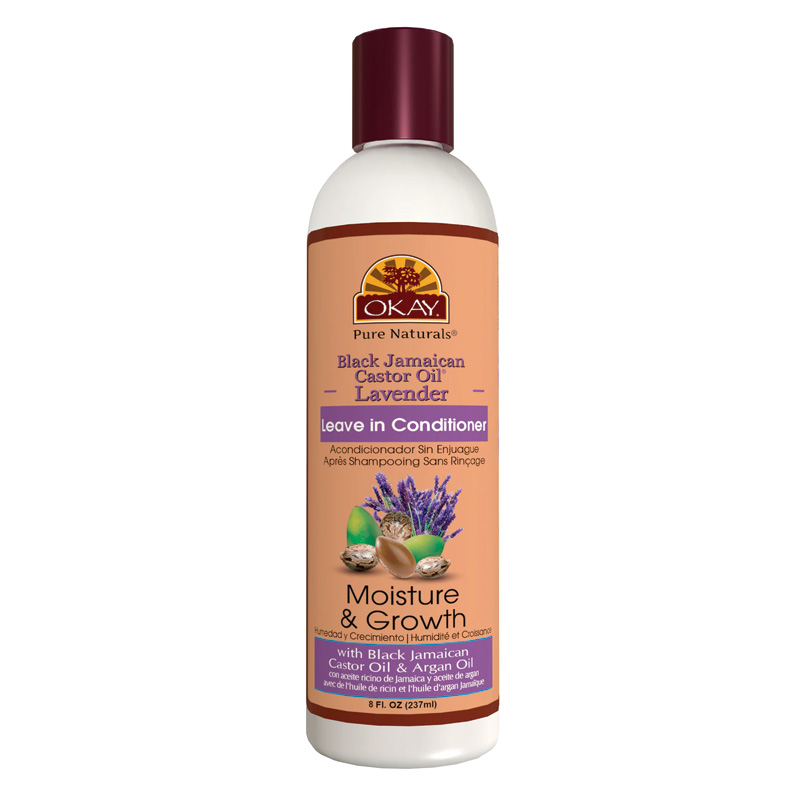 Leave in Black Jamaican Castor Oil & Lavander Leave in Conditioner 8.oz / 237ml - Okay