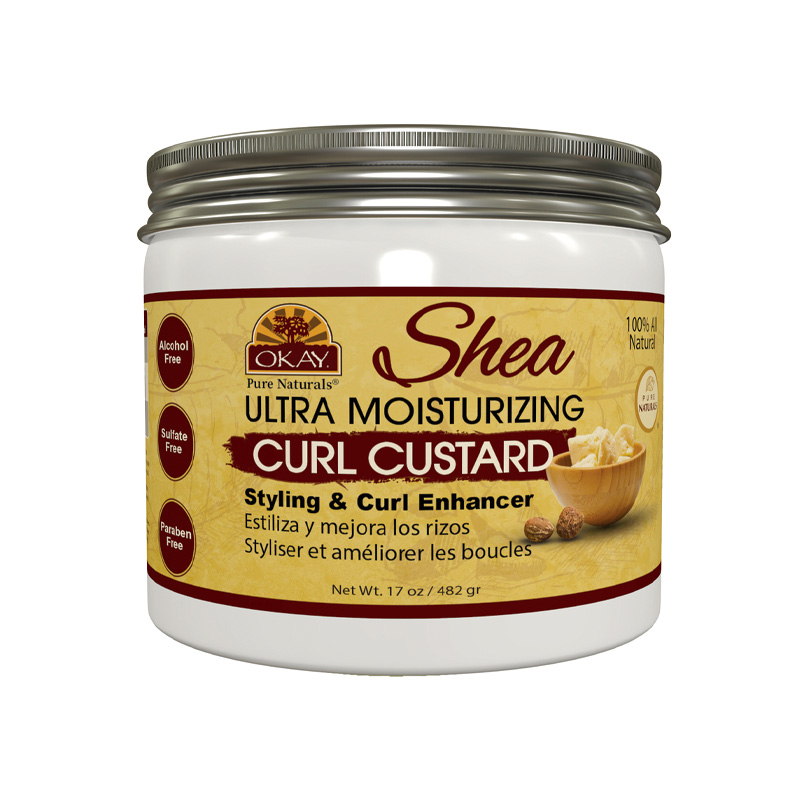 Definidor Shea Ultra Moisturizing Curl Custard 17.oz / 482 gr - Okay