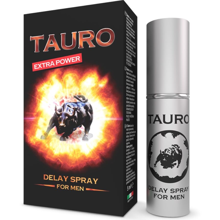 Spray Retardante para Hombres Extra 5 ml - Tauro