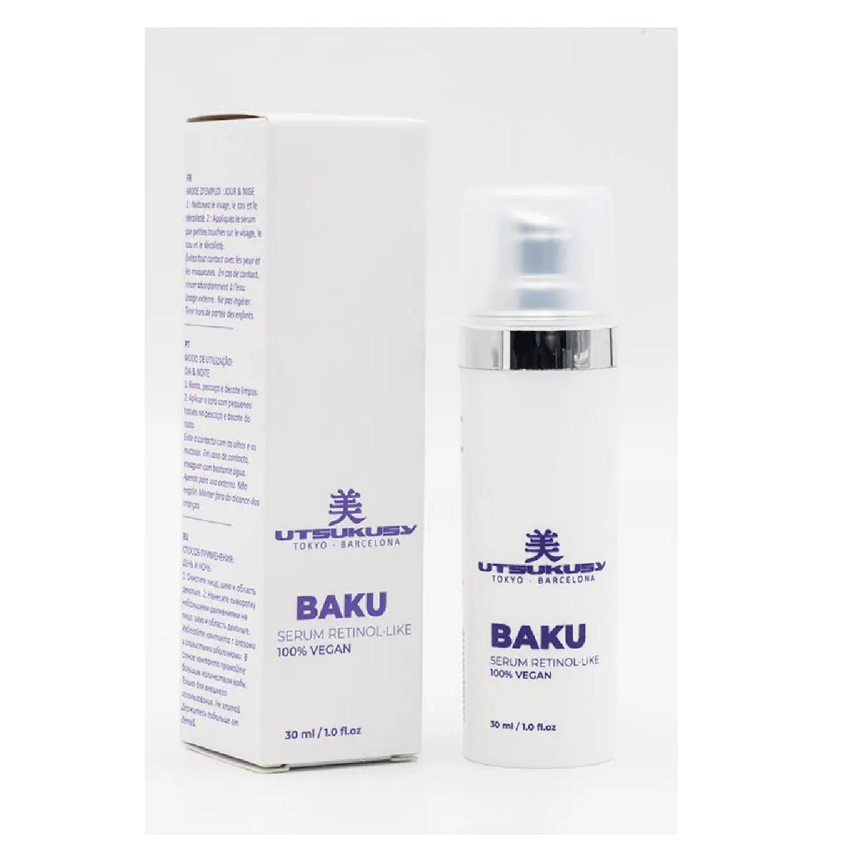 Sérum facial Retinol - Baku 30ml - Utsukusy