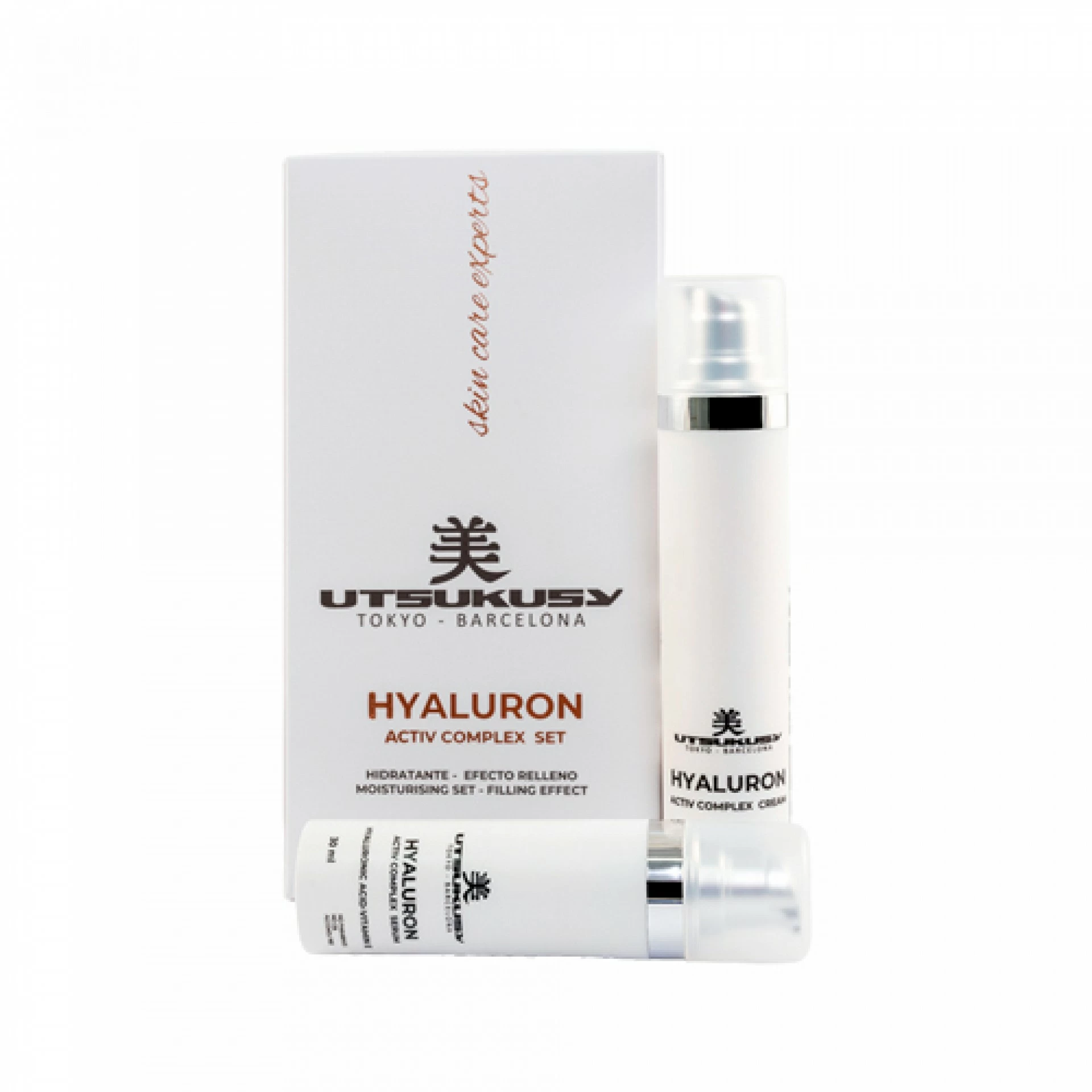 Conjunto Hidratante Efeito Filling - Conjunto Hyaluron Activ Complex - Utsukusy - Utsukusy