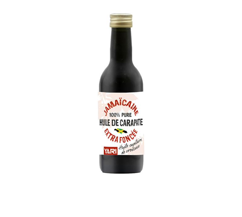 Óleo de Rícino Preto Jamaicano Extra Escuro 100% Puro 250ml - Yari