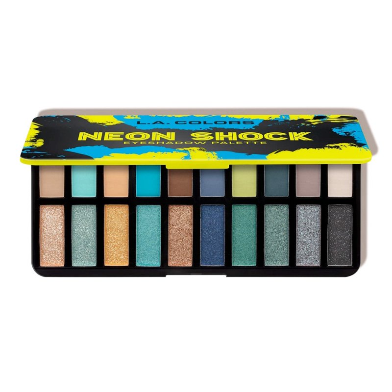 Paleta de Sombras Neon Shock - L.A. Colors: Jolt