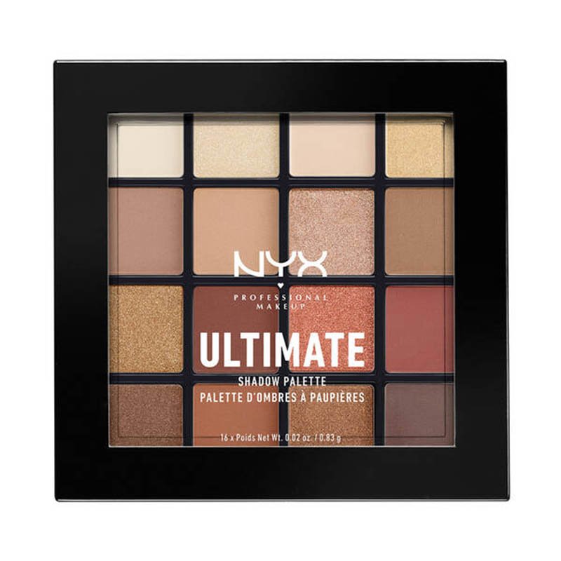 Paleta de Sombras Ultimate - Brights - Professional Makeup - Nyx - ULTI SHDW PAL - WARM NEUTRALS